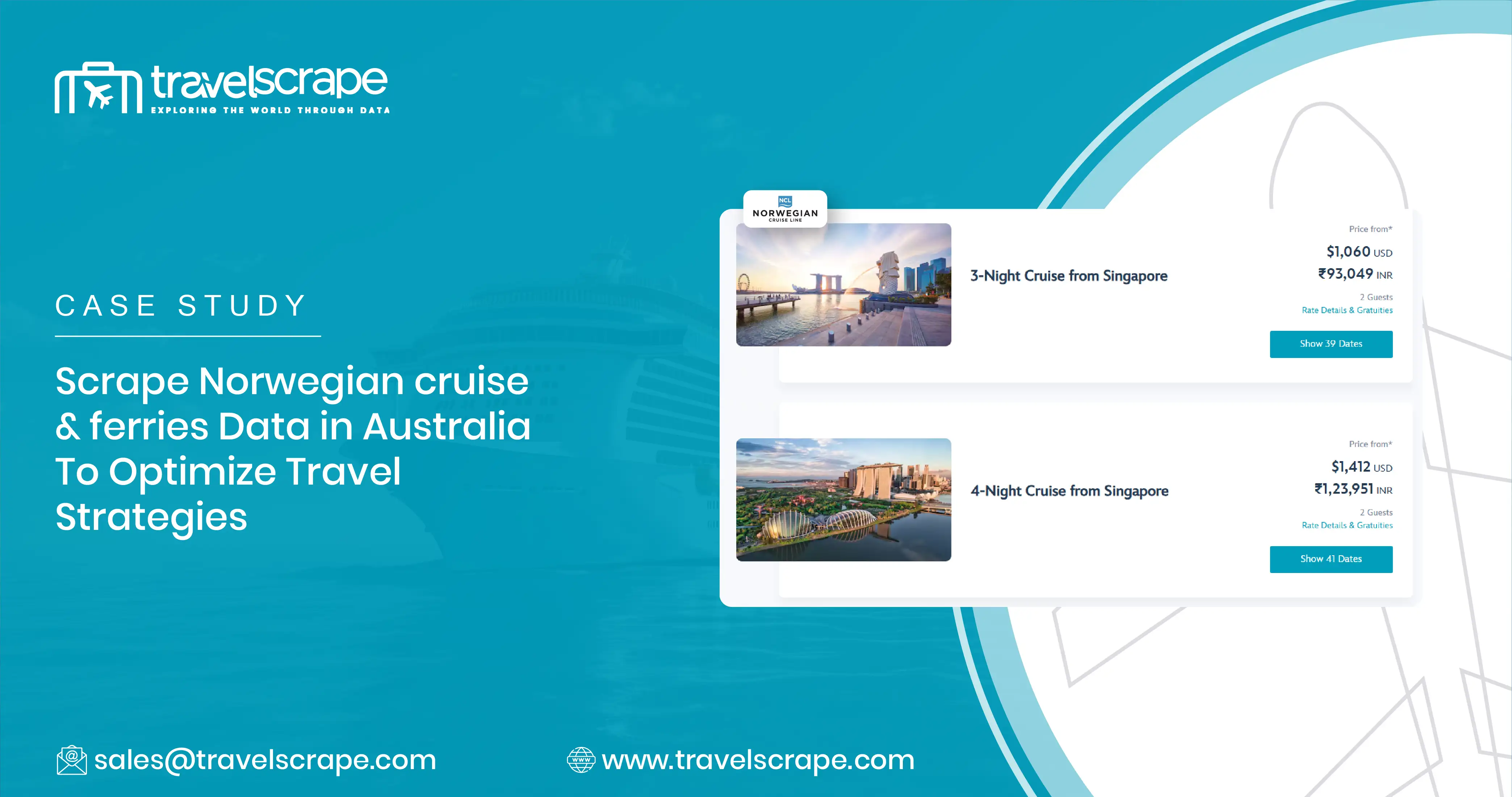  Scrape Norwegian cruise & ferries Data in Australia to Optimize Travel Strategies